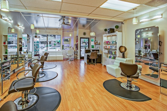 A beauty salon