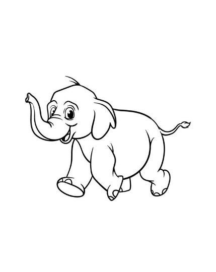 Draw A Baby Elephant