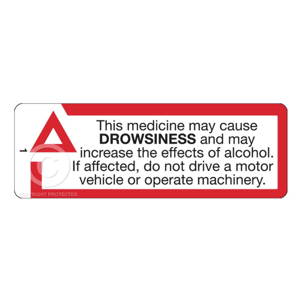 pharmacy warning labels