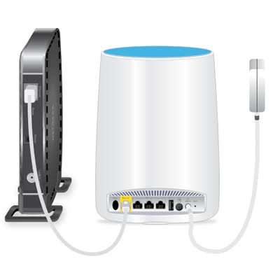 How to set up an Orbi SXK80 Pro router manually without an app?