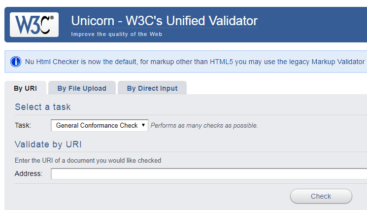 W3c validate Plugin