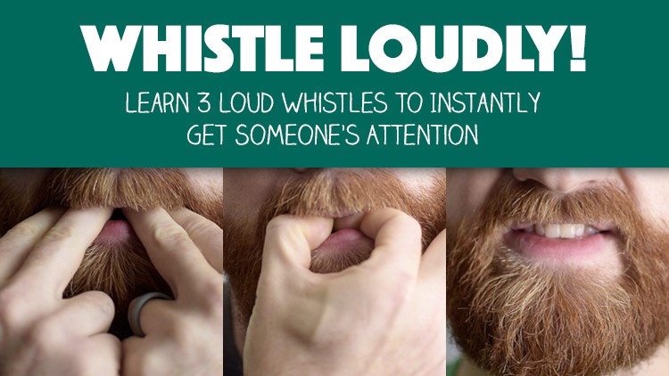 how to whistle loud without fingers